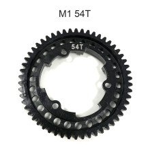 (54T) Steel 46T/50T/52T/54T Spur Gears 1.0M 6447 6449 for Traxxas 1/5 X-Maxx & 1/10 E-Revo 2.0 VXL