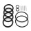 Kit O-Ring GRONGU 263054 Compatibile con Valvola Push/Pull Pentair/PacFab/Sta-Rite 1