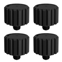 Kit de Tazas de Grasa Aquatonics 2133 Compatible con Válvula Jandy Gray de 2 y 3 Puertos - 4 Piezas