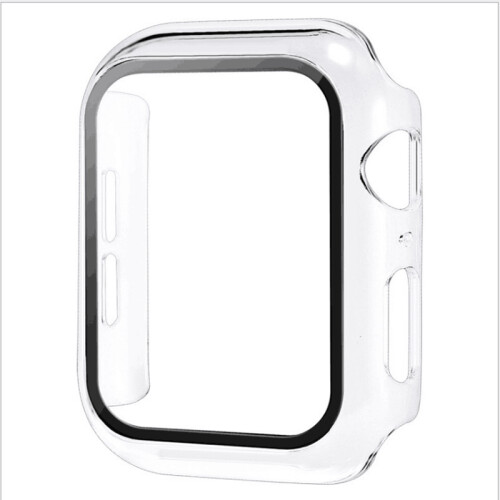(Black(44mm)) Full Coverage Case & Screen Protector for Apple Watch Series 8/7/6/5/4/3/SE 2