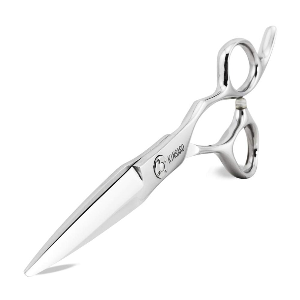 Kinsaro Hair Scissors 5.5 Inch Professional Hair Shears Hair Cutting Scissors Haircut Scissors Sharp Barber Scissors 440C Barber Shears Hairdresser Scissors R