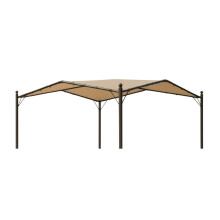 Garden Winds Heavy Duty Reinforced RipLock 500 Replacement Canopy Top Cover Compatible with 13' x 13' Butterfly Pavillion Model TPGAZ2005 - Beige