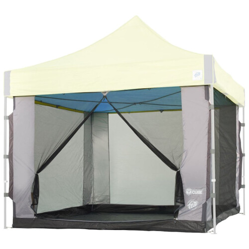 E-Z UP Cube Mesh Canopy Screen Room, Adatta a rifugi 10' x 10'