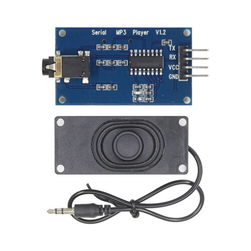 MP3-muziekspelermodule Decoderingsmodule YX5300-Module met hoorn