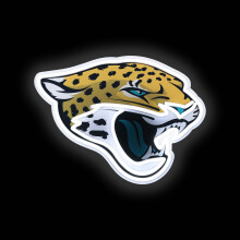 FOCO Jacksonville Jaguars NFL Team Logo LED Neon Lichtzeichen