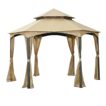 Copertura e Rete di Ricambio Garden Winds RipLock 350 per Gazebo 12 x 12