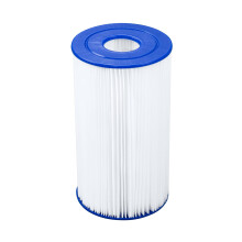 Bestway Flowclear Type IV or Type B Replacement Cartridge Filter for Above Ground Swimming Pool with 2500 Gallon Per Hour Filter Pump