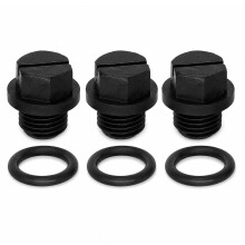 Tapa de Drenaje con Junta Compatible con Hayward SPX1700FG para Bombas Hayward (Paquete de 3)