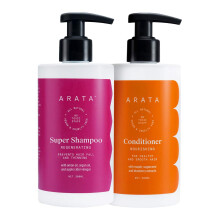 Combo Controllo Caduta Capelli Con Olio Di Cipolla, Argan & Bhringraj || Shampoo Super 5 In 1 (300 Ml) E Balsamo