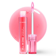 Lamel All-in-One Lip Oil - Leggero, Tinto, Rimpolpante, Idratante Gloss Labbra
