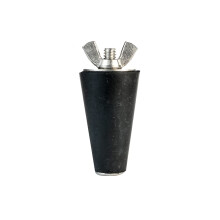 Tapón de expansión de goma cónico #1-5 1/2'' - 1'' para piscinas y spas - Tapón de invierno #1-5 - Alas y tornillos de acero inoxidable