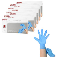 Gants Jetables COYACOOL Medium, Mélange Nitrile et Vinyle, Sans Latex, 4 Mil, 1000 Pc.