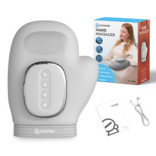 COMFIER Cordless Hand Massager for Arthritis and Carpal Tunnel,2025 Updated Bigger Electric Finger Massage with Heat and Compression,Wrist, Gifts for