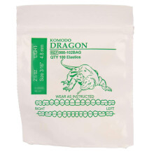 Elastiques American Orthodontics Wildlife Dragon | Légers, 2,5 Oz, Taille 3/16", 100 Paquets Par Boîte, Total 10 000