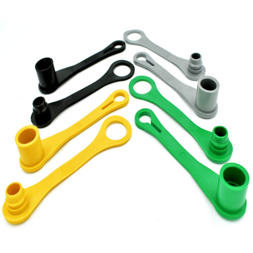 HD Switch - 8 Pezzi - Set Tappi e Tappi per Trattore John Deere Nero - Giallo - Verde - Argento