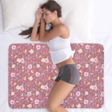 WovenX Coussin Incontinence Bio pour Règles - Protège-matelas Imperméable - Lavable Réutilisable 34" x 52"