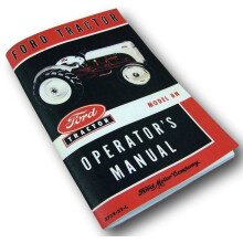 Operatörsmanual för Ford 8N Traktor Inkluderar Serviceinfo Nyutgåva