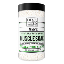Totes Meer Badesalze für Männer mit Eukalyptus & Minze - Muskelregeneration - 3