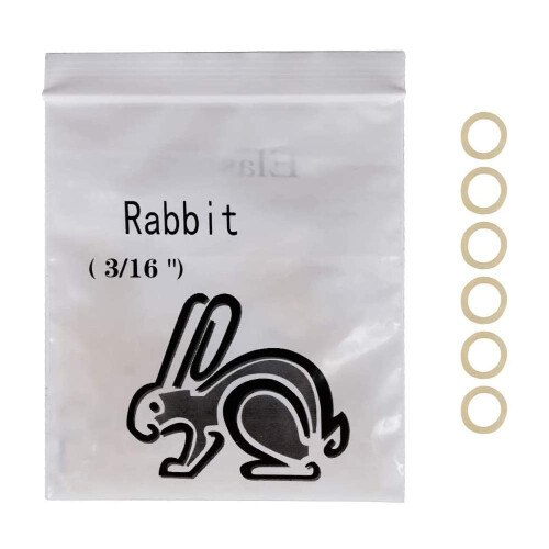 10 Sacchetti di Elastici Ortodontici per Denti 3.5 Oz (3/16")