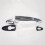 735409024 Front Right Outside Door Handle for  Lancia Ypsilon 2003-2011 3