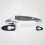 735409026 Front Left Outside Door Handle for  Lancia Ypsilon 2003-2011 2