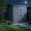 5x6 Pent Composite Shed Tanalised (Single Door, No Windows) 3