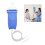 Adjustable Flows Control Enema Bag Precise Valves for 2