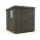 5x6 Pent Composite Shed Tanalised (Single Door, With Windows) 2