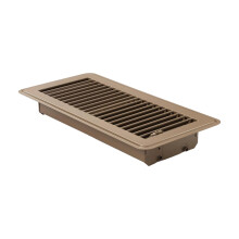 Grille décorative de Style barre de couverture d'aération-Brun