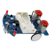 Kit de véhicule de suivi guidé automatique doté de capteurs