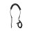 Surfing SUP Leashes Coiled Surfboard Ankle Strap Surfing-Black 1