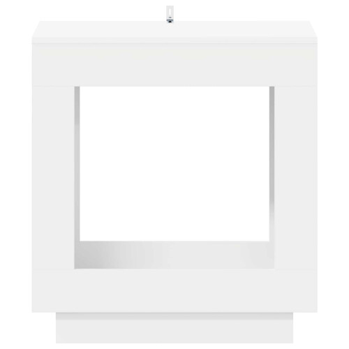 VidaXL vidaXL Side Table White 60 x 40 x 65 cm Engineered Wood 2