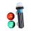 LED Navigation Signal Light Solar Powered-Red and green 1