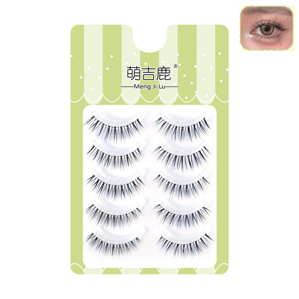 Zhouq-Outdoors Easy Use Upper Lashes, Natural Curl, Comfortable