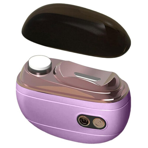Professional Grade Automatic Nail Clipper Rechargeable Automatic Operation Auto Clipper Trimmer Nail File Violet