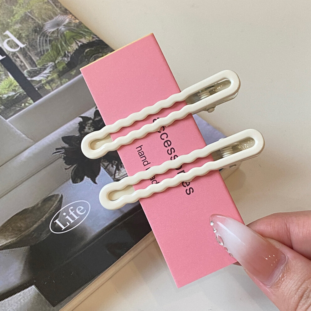 Phui-Pet-Supplies (A) 8Pcs Cute Duckbill Hair Clips For Women
