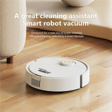 Sweeping Robot Vacuum Mop 6000pa Strong Suction Washable Mop for Pet Hair Hard Floor Kitchen Room B