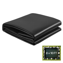 VEVOR Telo per Laghetto 8 x 10 ft, Spessore 45 Mil, Gomma EPDM, Telo per Pesci, Resistente e Impermeabile
