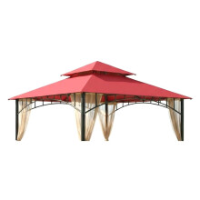 Garden Winds Versterkte Vervangende Luifel Top Cover Geschikt voor L-GZ136PST en L-GZ136PST-2 Madaga 10' x 10'