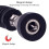 2Pcs Quickly Release Spring Action Hexagonal Shank Drill Bit 9