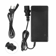 48V-54.6V 2A Charger Triangular Plug Power Adapter Plug Connector for Electric Vehicles Scooters EU Plug