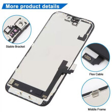 Kit de Substituição de Tela LCD para 16 Montagem de Display True Tone 3D Touch Parte de Reparo