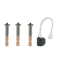 Upgrade Nozzle for Kobra 3 Max Hotend for Kobra 3 Max Nozzle Throat 0.4mm Replaceable Nozzles