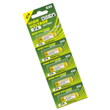 Set van 5 stuks 27A 12V Alkalinebatterijen met stabiele spanning