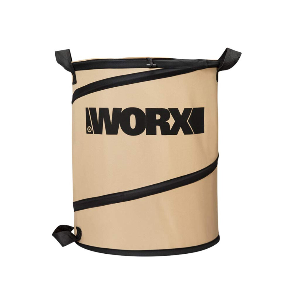 Worx Landscaping 26-Gallon Collapsible Yard Waste Bag & Leaf Bin, Wa0030
