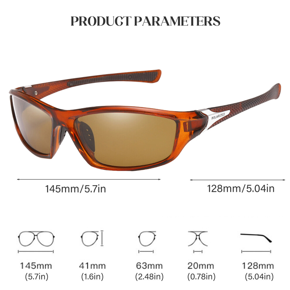 Phui-Pet-Supplies Sport Polarized Sunglasses For Men & Women