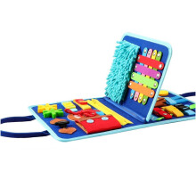 Fidget Blanket for Adults with Dementia, Dementia Activities for Seniors, Alzheimer'S Products Multi-Use Busy Sensory
