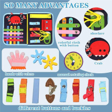 Fidget Blanket for Adults with Dementia, Dementia Products for Elderly, Alzheimers Activities for Seniors