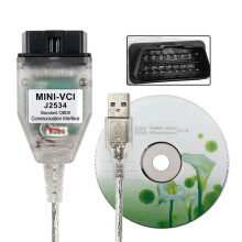 VCI for  TIS Techstream V18.00.008  Vci FTDI FT232RL Chip J2534 OBD2 Car Diagnostic Cable