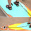 Surfing SUP Leashes Coiled Surfboard Ankle Strap Surfing-Gelb 3